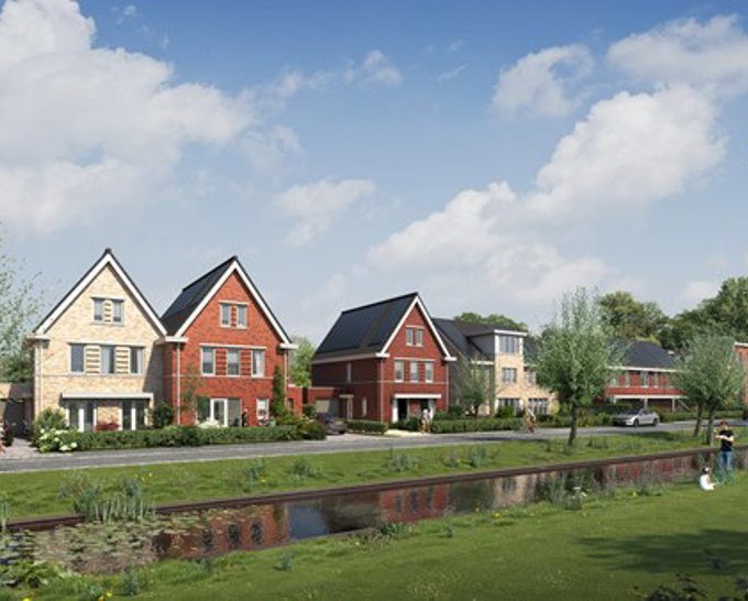 Zo zijn we hard aan het werk om er een mooie wijk van te maken, een fijne aanvulling op de woningbouw in Schalkwijk, met hart voor de omgeving.
